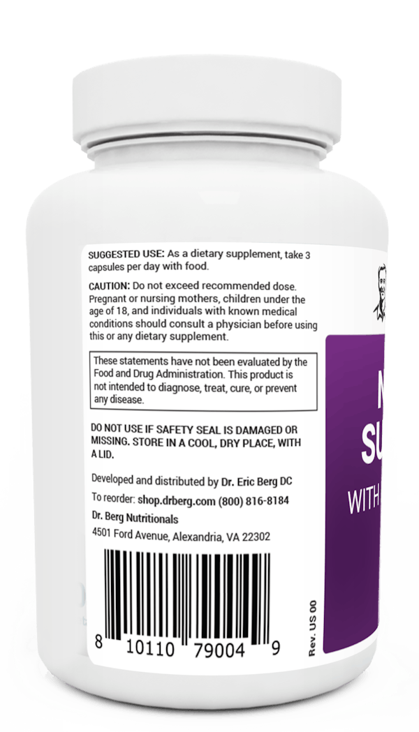 Dr. Berg Nerve support directions